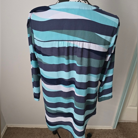 ANA striped blouse Size M - Picture 8 of 13